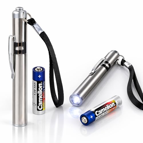 Magicwand Pen Torch Bright LED Pocket Torch for Doctors ⦗2 Pcs⦘,Nurses & Medical Students – Lightweight Moon Torch for Clinical Use - Image 1