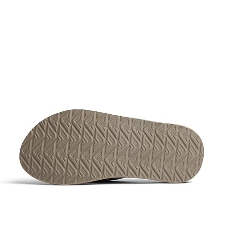 Reef Phantoms Mens Beach Flip Flop, Water Friendly, Soft and Supportive Molded Footbed, Black/Tan, 10 - Image 4