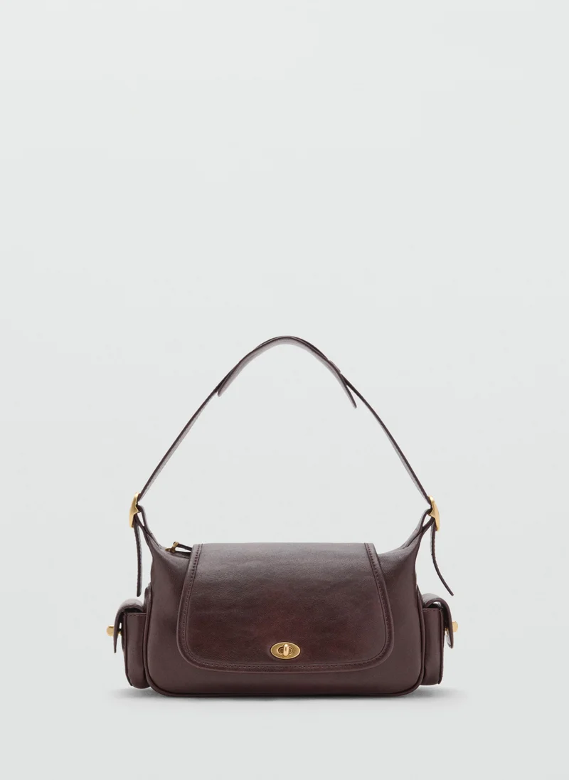MANGO Shoulder bag with pockets