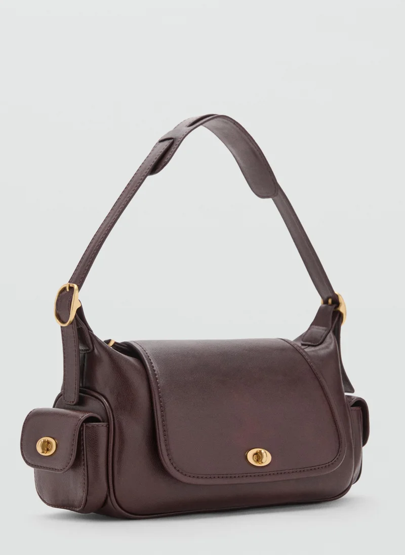 MANGO Shoulder bag with pockets