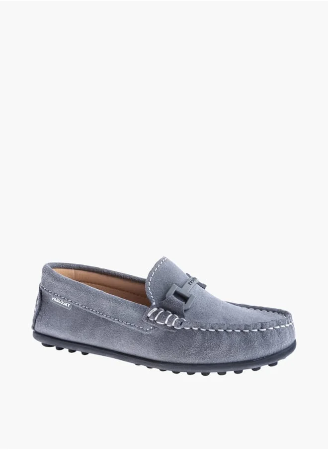 بابلوسكي Boys Loafers With Slip-On Closure