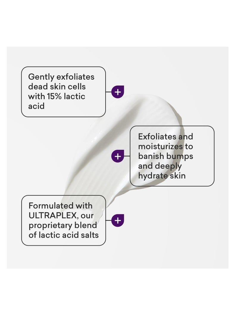 AmLactin KP Bumps Be Gone 3 oz Keratosis Pilaris Moisturizing Cream with 15% Lactic Acid Exfoliator and Moisturizer for Dry Rough and Bumpy Skin Packaging May Vary - Image 4