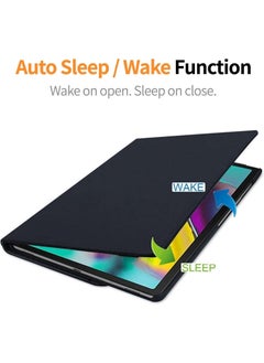VKL 360°Rotating Case Compatible with Huawei Matepad SE 11 inch Case Cover 2024,Multi-Angle Swiveling Slim Cover Auto Wake/Sleep PU Leather Hard Back Shockproof Stand Cover (Black)  - Image 3