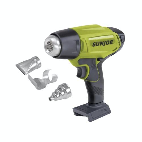 Sun Joe 24V-HG100-CT 24-Volt IONMAX Cordless Heat Gun 1022 Degrees Fahrenheit, 5 Second Ramp Accessories for Crafts, Shrinking, Paint Stripping, DIY Tool Only - Image 2