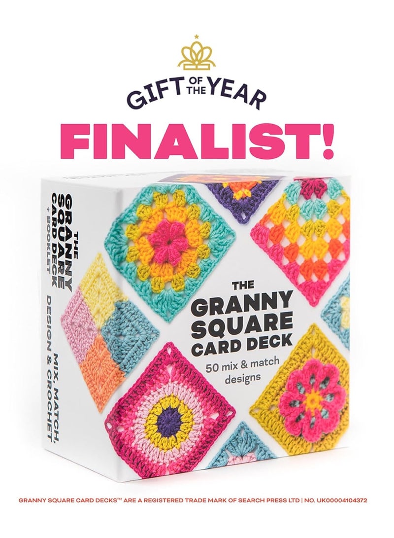 Granny Square Cards Deck:50 Mix and Match Designs,Knitting Patterns - Image 2