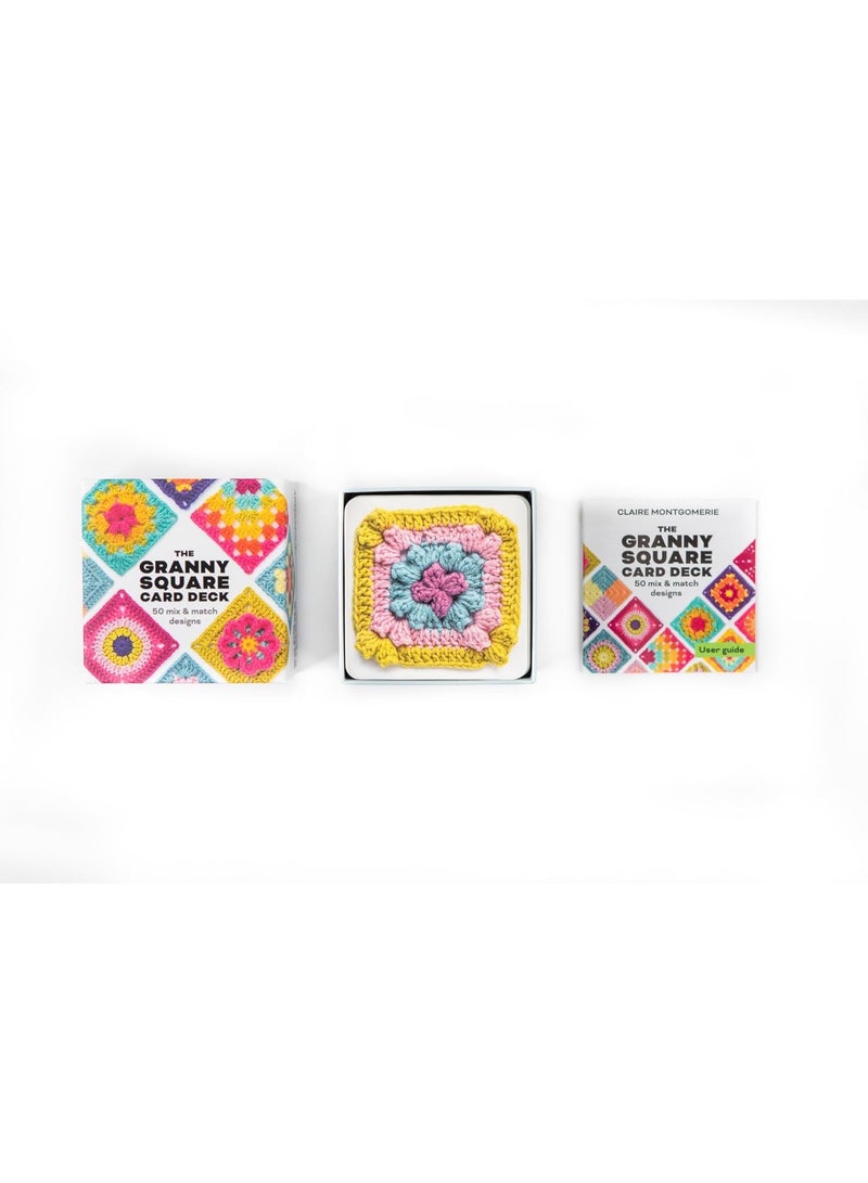 Granny Square Cards Deck:50 Mix and Match Designs,Knitting Patterns - Image 3