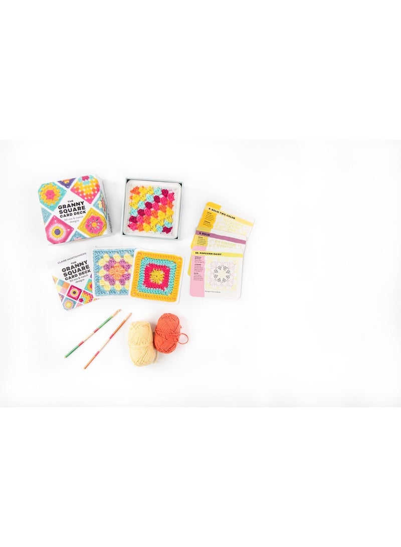 Granny Square Cards Deck:50 Mix and Match Designs,Knitting Patterns - Image 5