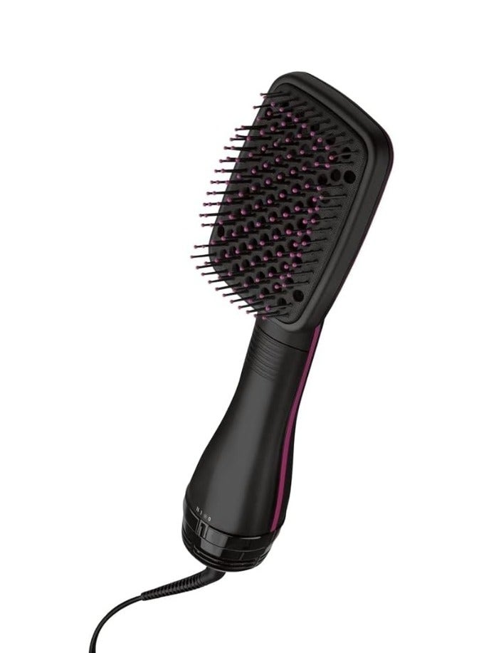 ريفلون مجفف ومصفف الشعر من ريفلون RVDR5212 بدرجة حرارة مثالية - قوة 1100 واط، 2 إعدادات للحرارة/السرعة - فرشاة مجداف كبيرة للتجفيف السريع والتحكم في خشونة الشعر والتصفيف السلس - Image 2