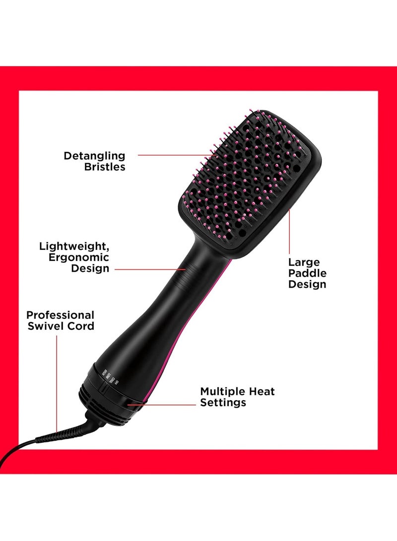 ريفلون مجفف ومصفف الشعر من ريفلون RVDR5212 بدرجة حرارة مثالية - قوة 1100 واط، 2 إعدادات للحرارة/السرعة - فرشاة مجداف كبيرة للتجفيف السريع والتحكم في خشونة الشعر والتصفيف السلس - Image 5