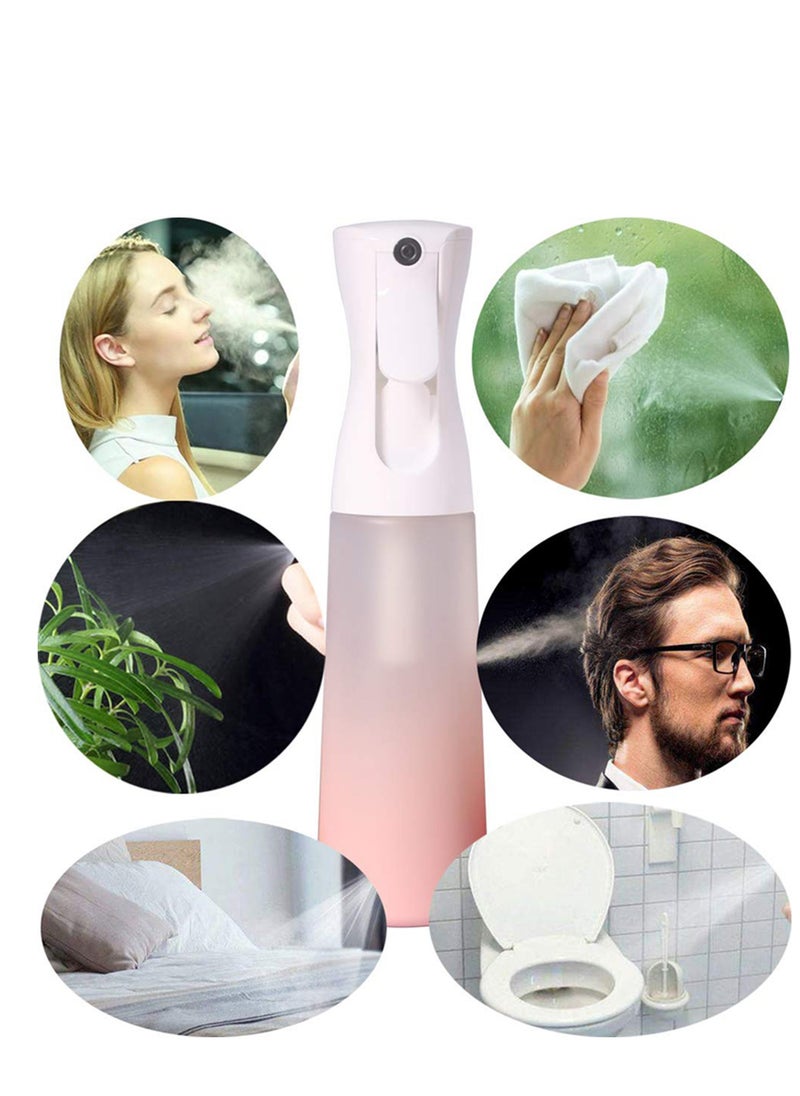 KASTWAVE Continuous Empty Mister Spray Bottle Refillable Spray Bottle for Hair Styling, Household Cleaning, Plant Watering and Beauty Spray(1packs,10oz)  - Image 3