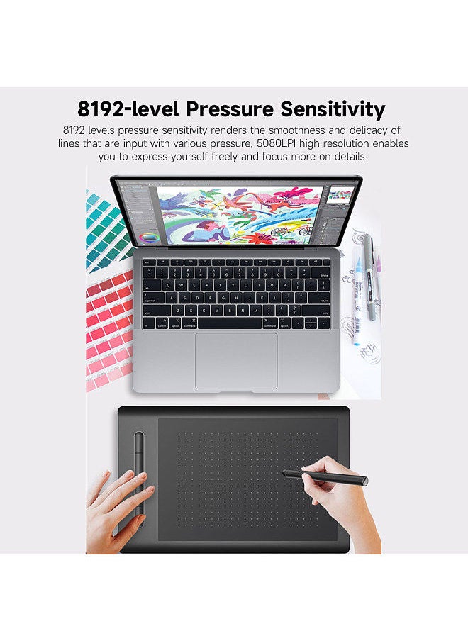VSON - WP9625N Graphics Tablet USB Connection Drawing Tablet 8192 Levels Pressure - Image 1