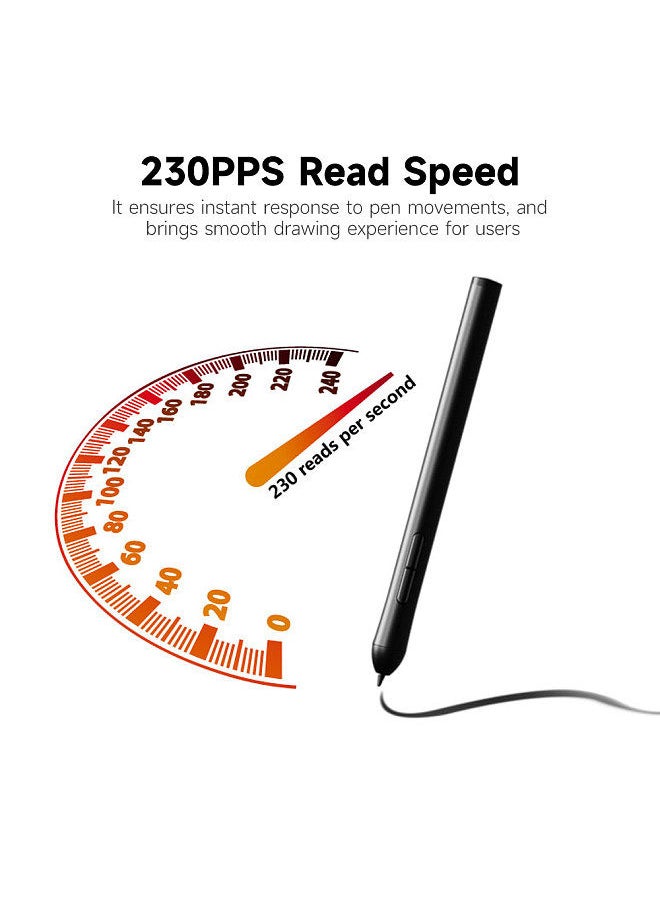 VSON - WP9625N Graphics Tablet USB Connection Drawing Tablet 8192 Levels Pressure - Image 1
