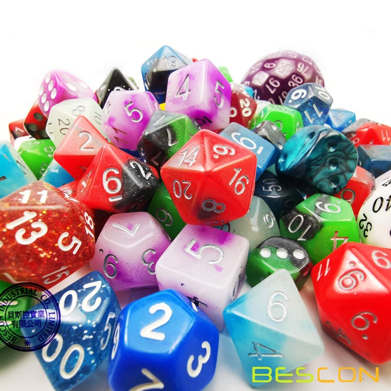 Bescon Big Better Rejects Dice Pack 100+, Second Dice Set 100pcs - Image 4