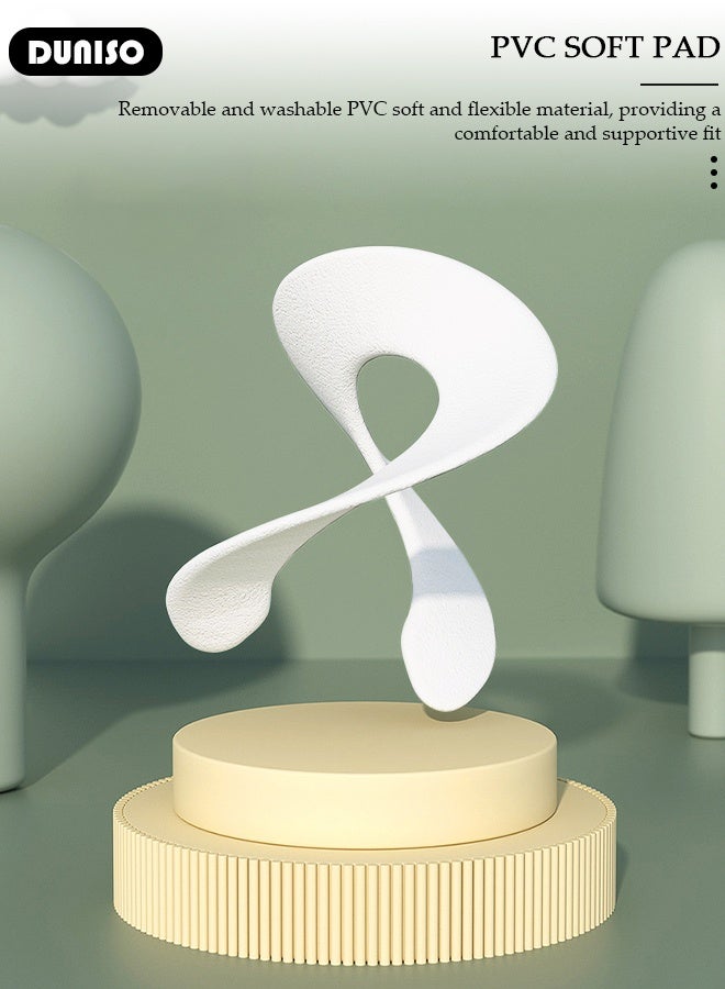 DUNISO مقعد تدريب المرحاض، مقعد مرحاض آمن للأطفال مع حماية عالية من الرش ومقبض ووسادة ظهر، مقعد تدريب مرحاض للأطفال متين ومريح، مقعد مرحاض صحي عالي الجودة للأطفال، للأولاد والبنات - Image 3