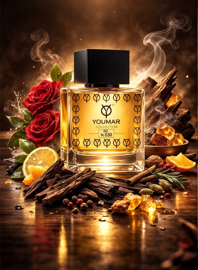 YOUMAR Luxury Oud Perfume for Women | Youmar Collection No. 5530 (25ml) | Warm Spicy & Woody Long-Lasting Fragrance - Image 1