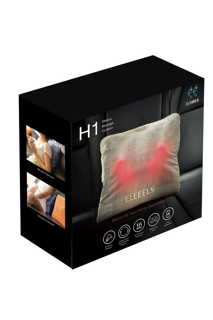 ELEEELS H1 Shiatsu Massage Cushion - Image 1