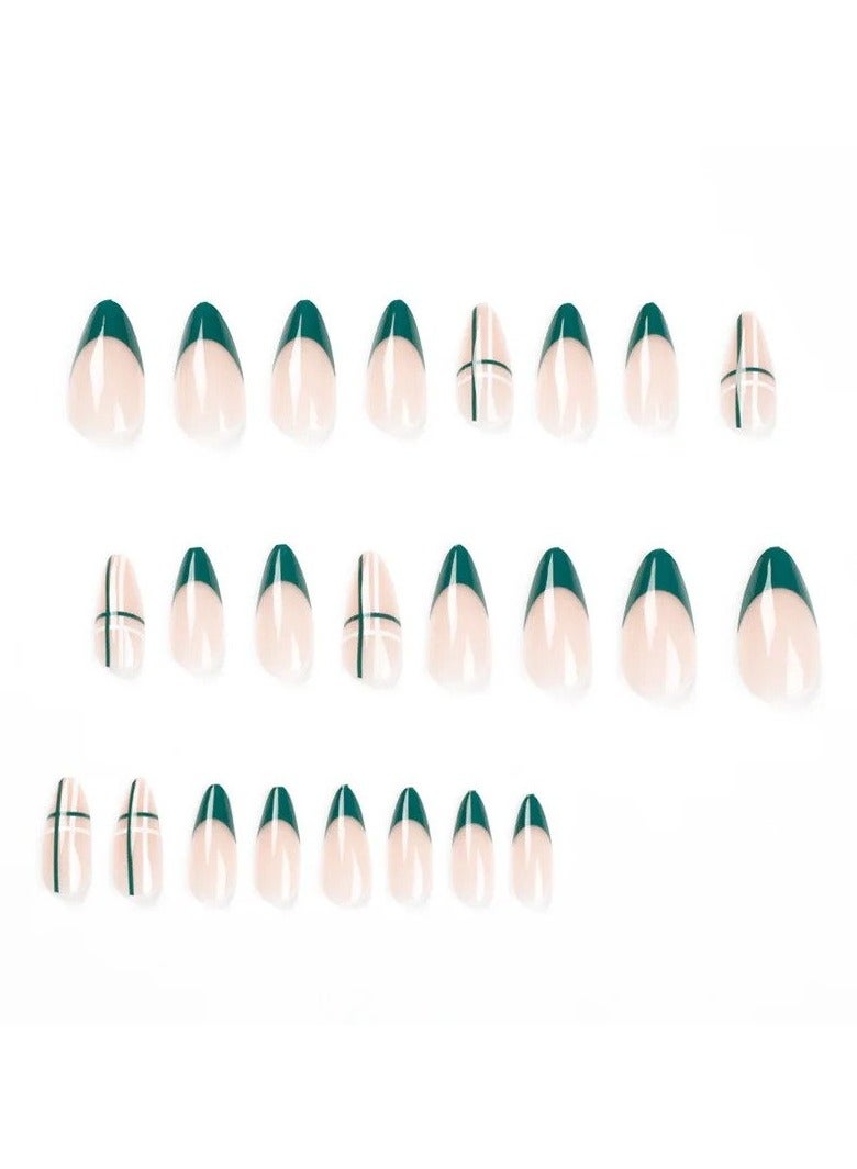 Salon Acrylic Reusable False Nails Set Double Tape and Glue Included - Image 3