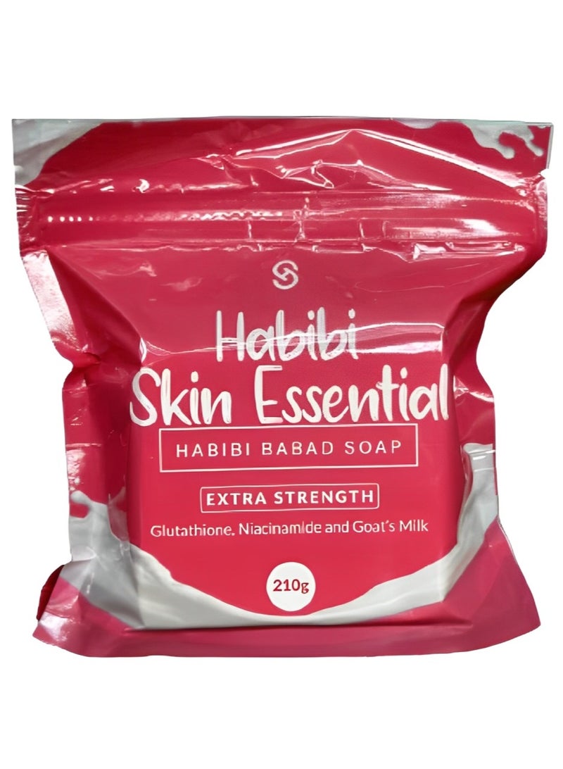 حبيبي صابون حبيبي للبشرة الأساسية حبيبي باب 210 جرام