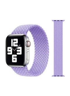 Braided Solo Band for Apple Watch Series 1/2/3/4/5/6/SE 40/38mm Light Purple