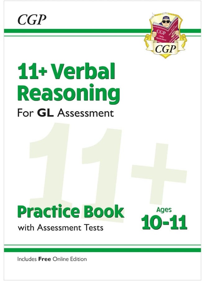 11+ GL Verbal Reasoning Practice Book & Assessment Tests - Ages 10-11 (with Online Edition)  - Image 1