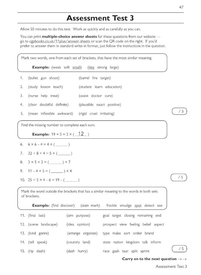 11+ GL Verbal Reasoning Practice Book & Assessment Tests - Ages 10-11 (with Online Edition)