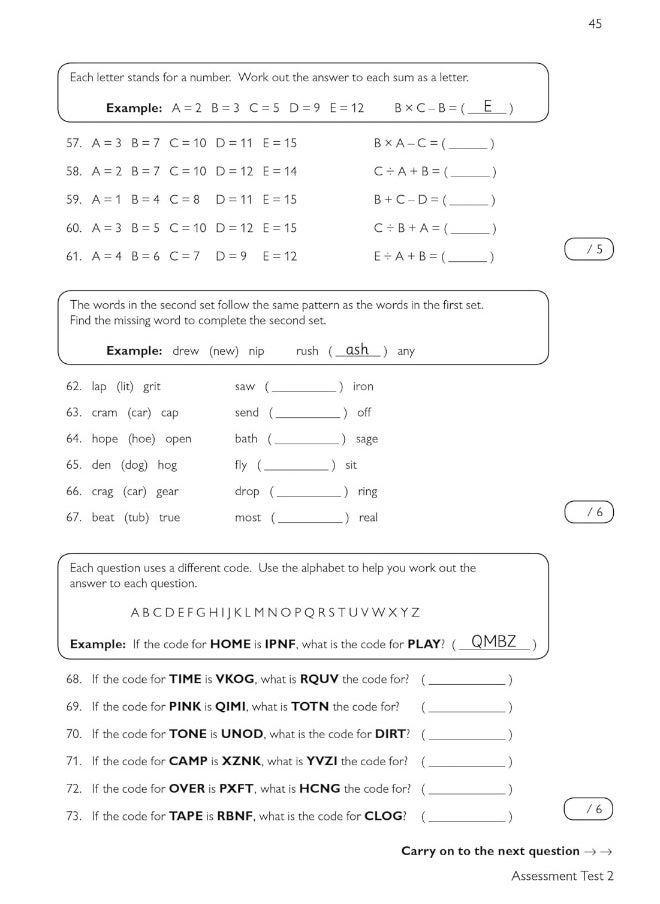 11+ GL Verbal Reasoning Practice Book & Assessment Tests - Ages 10-11 (with Online Edition)