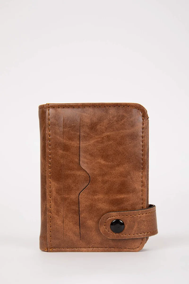 ديفاكتو Man Faux Leather Wallets