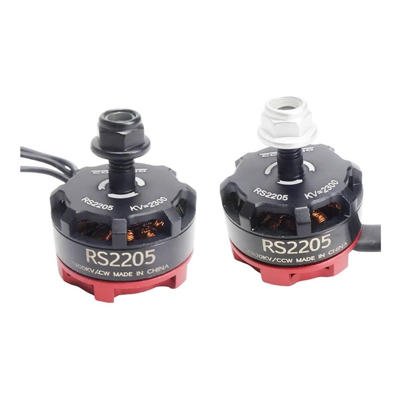 RS2205 2300KV Brushless Motor 3-4S Fit for 20A 30A 40A ESC and Water Power Output Component 2PCS 4PCS(2Pcs - CW CCW) - Image 1