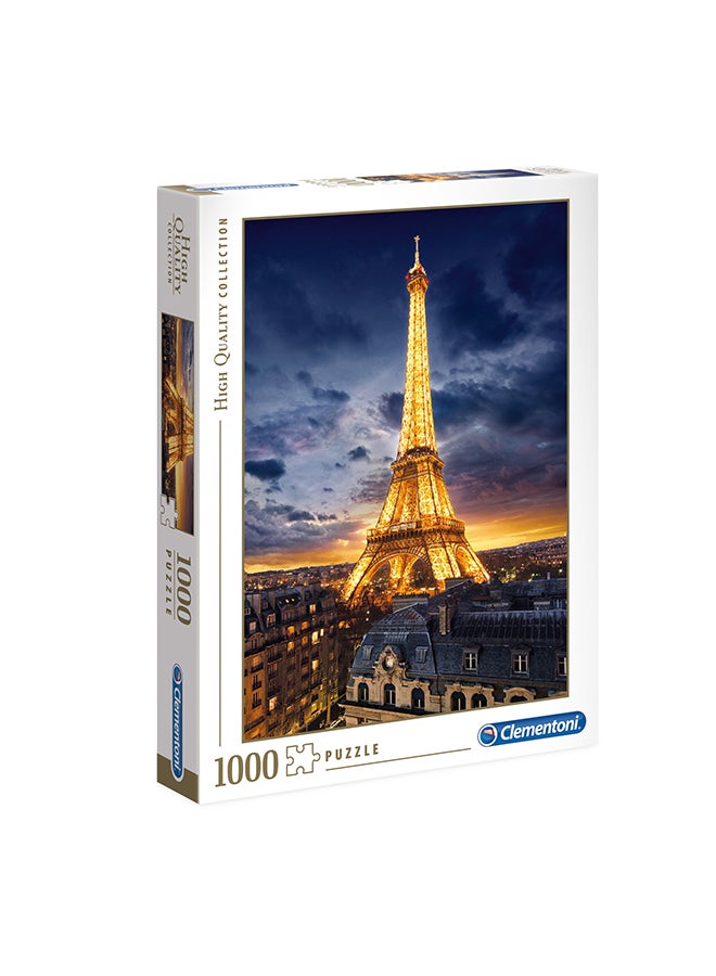 Clementoni Puzzle Tour Eifel 1000-Piece - Image 1