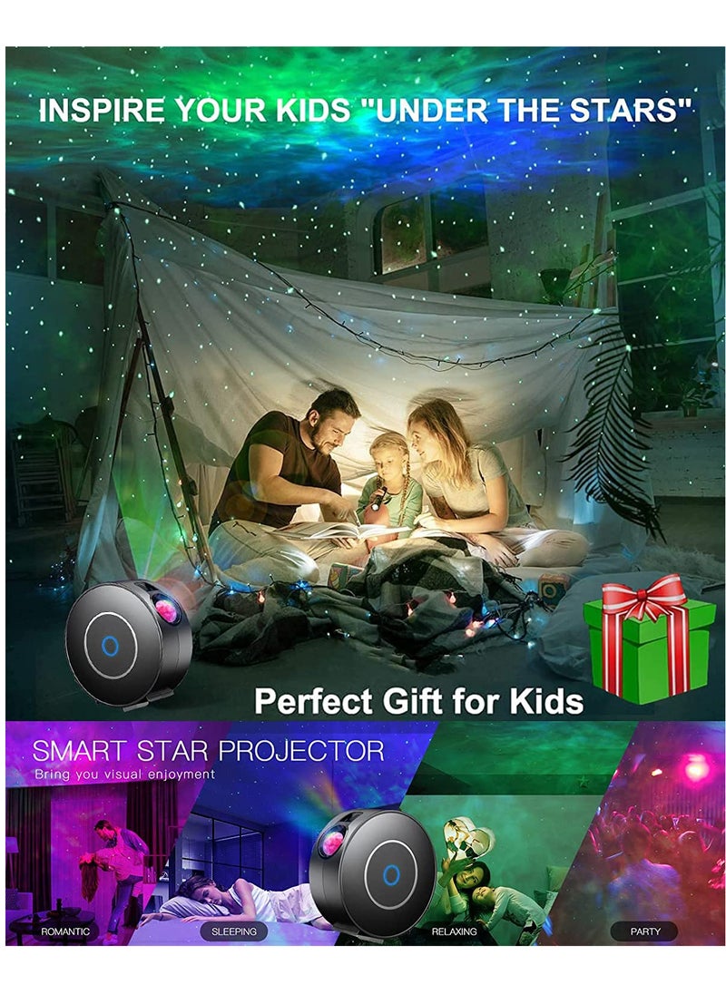 Next Life - Smart Star Projector Galaxy Light - RGB LED Laser Star Projector For Kids Bedroom Playroom Home Center, WiFi(2.4GHz) Smart APP Projector APP Work With Alexa Google Home Starry Sky LED Night Light - Image 1