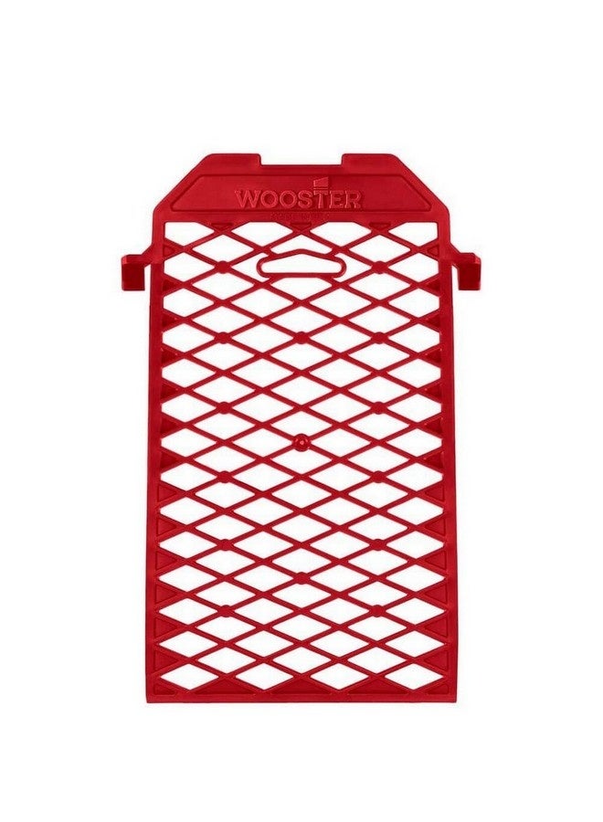 Wooster High Quality 1-Gallon Paint Bucket Grid Red 3.175 x 12.7 x 22.86 cm 00R0080000 - Image 2