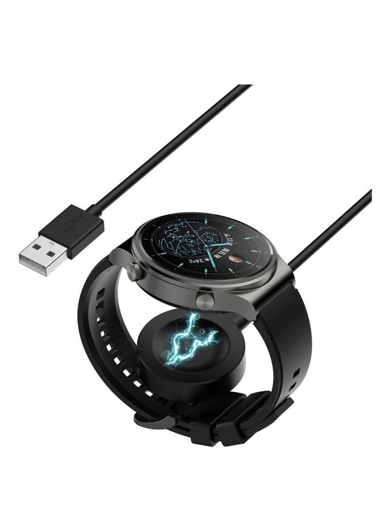 حَبْل تِك قاعدة شحن USB متوافقة مع ساعات هواوي الذكية - شاحن مغناطيسي سريع - Image 2