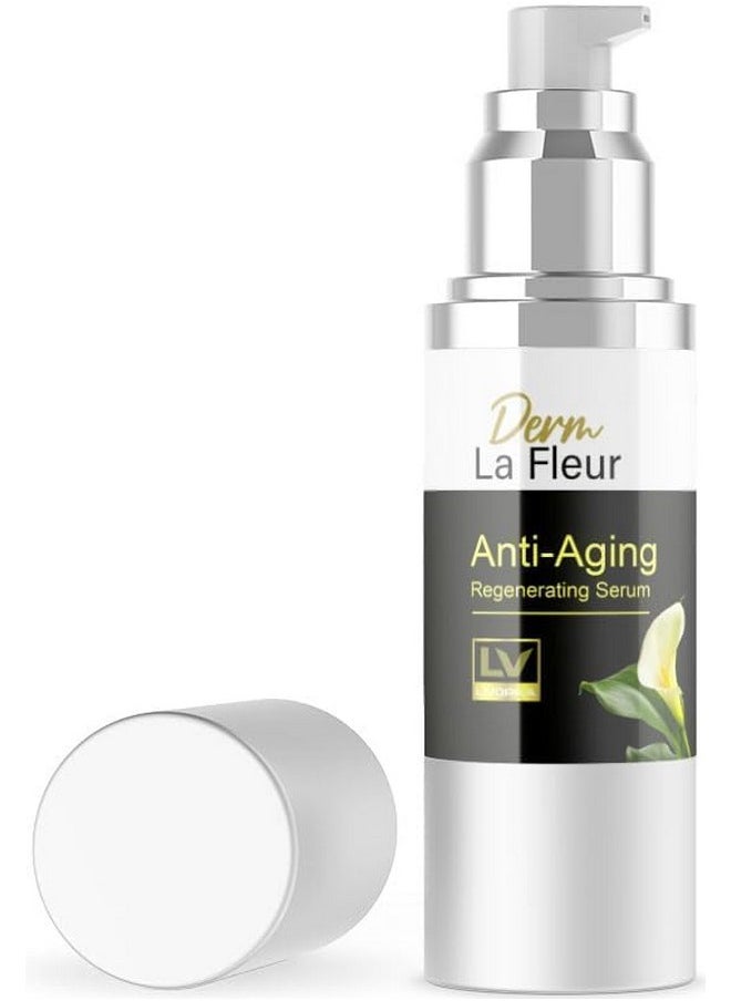 LIVORKA 1 Pack - Derm La Fleur Anti- Aging Serum - Derm La Fleur Plus, Derm La Fleur Luxe 1 Bottle Serum For 1 Month, Derma Fleur Moisturizing Skin Conditioner.  - Image 2