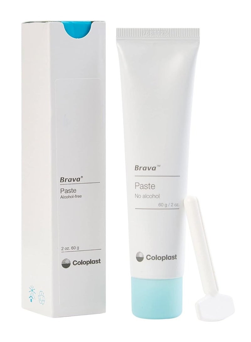 كولوبلاست برافو باست (Coloplast Brava Paste) - معجون طبي لعزل وحماية البشرة حول الفغرة، موديل 12050، حجم 60 جرام. - Image 1