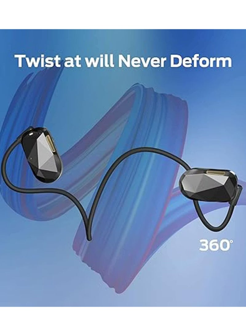 Monster Aria Free Headphones, ENC Noise Cancelling, Build-in Microphone, Waterproof IPX5, Bluetooth Version 5.3, Up to 8 Hours Working Time - Black - Image 3