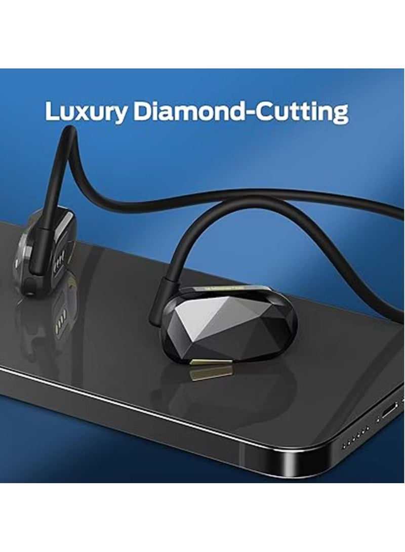 Monster Aria Free Headphones, ENC Noise Cancelling, Build-in Microphone, Waterproof IPX5, Bluetooth Version 5.3, Up to 8 Hours Working Time - Black - Image 2