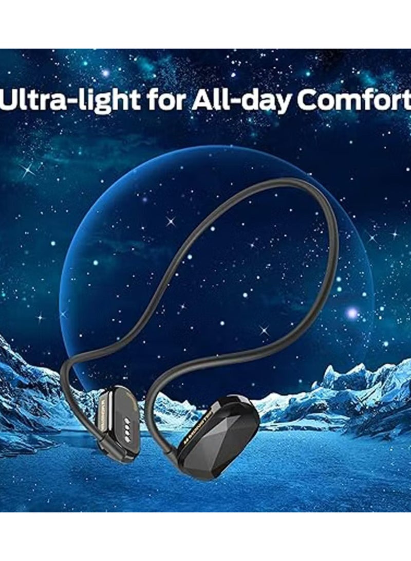 Monster Aria Free Headphones, ENC Noise Cancelling, Build-in Microphone, Waterproof IPX5, Bluetooth Version 5.3, Up to 8 Hours Working Time - Black - Image 4