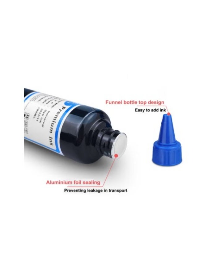 Terabyte خراطيش حبر طابعة عالمية 400 مل مجموعة حبر أسود بديل لخراطيش HP 61 912 953 963 لخراطيش حبر قابلة لإعادة التعبئة Canon PIXMA G3400 G2400 - Image 4