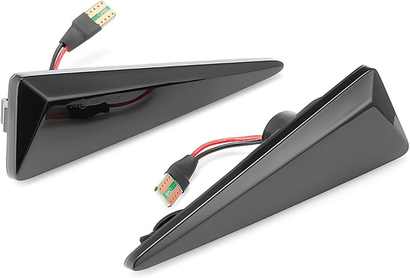 QASULER Dynamic Amber Side Marker Turn Signal Lights - Image 1