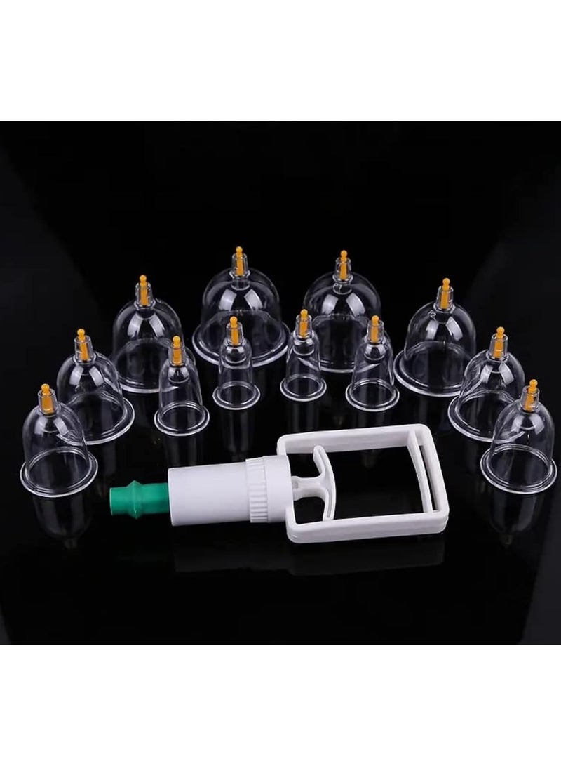 Generic Hijama Islamic Cupping Set with Wide Handle - 12 Heavy Cups  - Image 3
