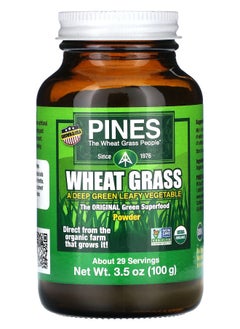 Pines International Wheat Grass Powder 3.5 oz (100 g) 