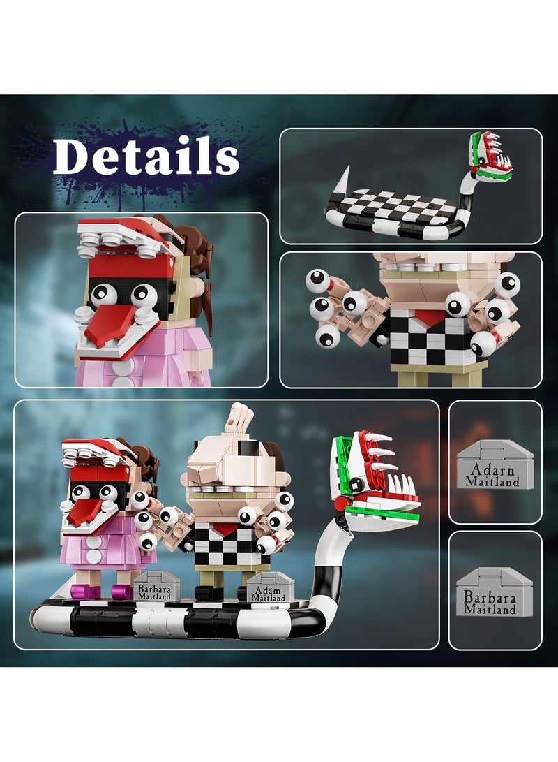 عام مكعبات ساحر العالم السفلي التعليمية - ألعاب تركيب وتشغيل العقل للأطفال: تصميم مبتكر يضفي لمسة سحرية على ديكور المكتب أو رف الكتب - Image 2