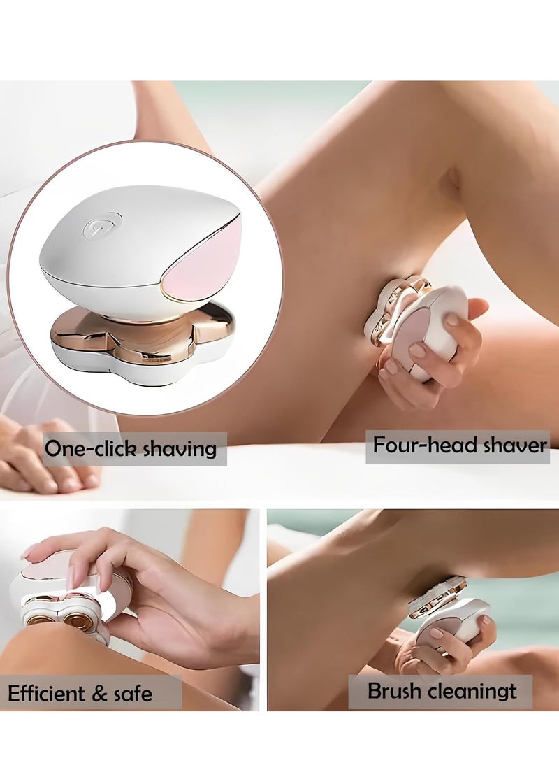 general Electric Razors for Women Legs, Painless Hair Removal Device with LED Light, Faultless Shaver for Women, Personal Care Products for Women, Instant and Painless Bikini Underarm Arm Hair Removal - Image 2