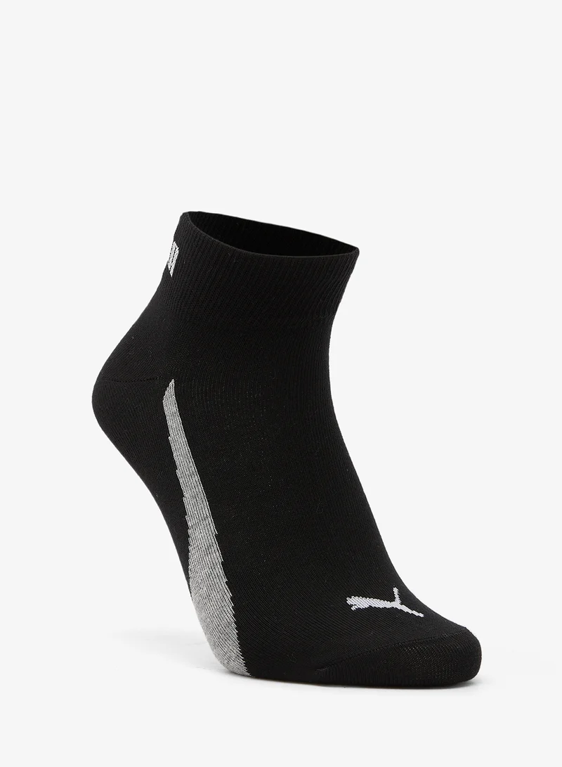 Puma black / white 3 Pack Lifestyle Quarter Socks  | Best Price UAE