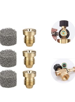 Excefore Foam Cannon Orifice Nozzle Tips and Maker, Universal 1.1 mm Thread Mesh Filter for Pressure Washer Parts, 3000 PSI (3Pcs)  - Image 1