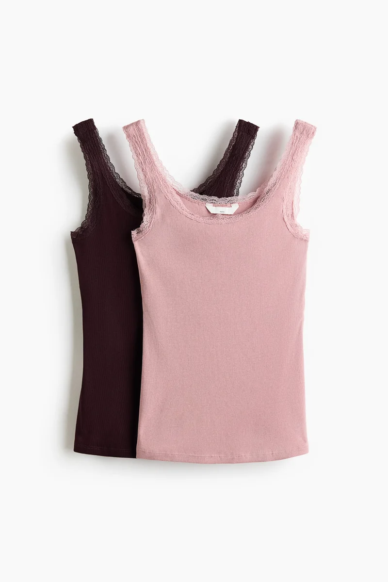 MAMA 2-pack nursing vest tops