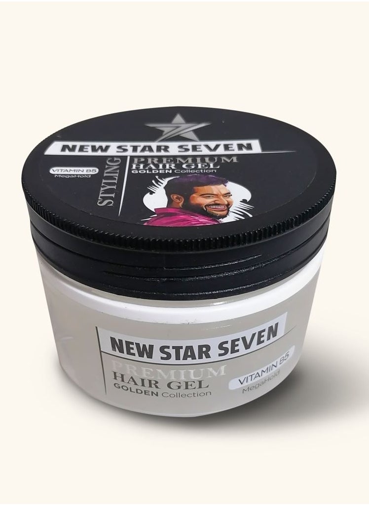 OVANZA - Hair Gel NEW STAR 7 White 250 ML Permium Vitamin B5 - Image 1