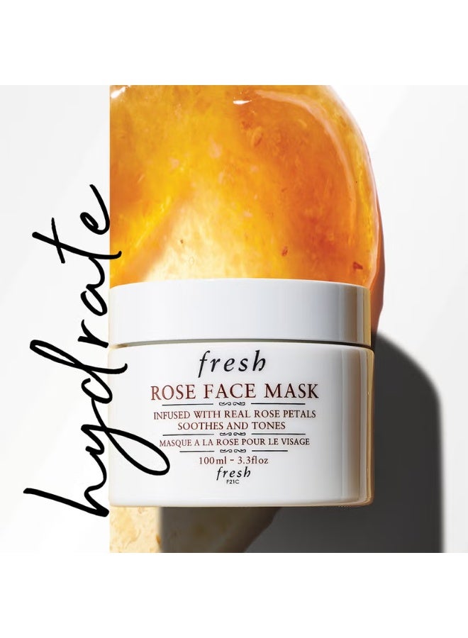 Fresh Rose Face Mask 100ml - Image 3