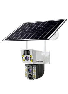 DOCKCASE DOCKCASE 4.0MP 4G Sim Card Solar Camera PTZ 360°View Solar Powered Outdoor Security Camera  - Image 1
