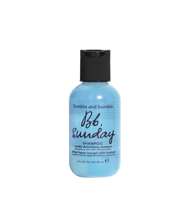 Bumble and bumble. Sunday Weekly Clarifying Shampoo | Removes Residue, Excess Oil + Pollutants | Color Safe | Curly, Wavy, Straight, 2 Fl Oz - Image 1